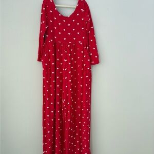 Dreamiere Red Heart Leggy Romper